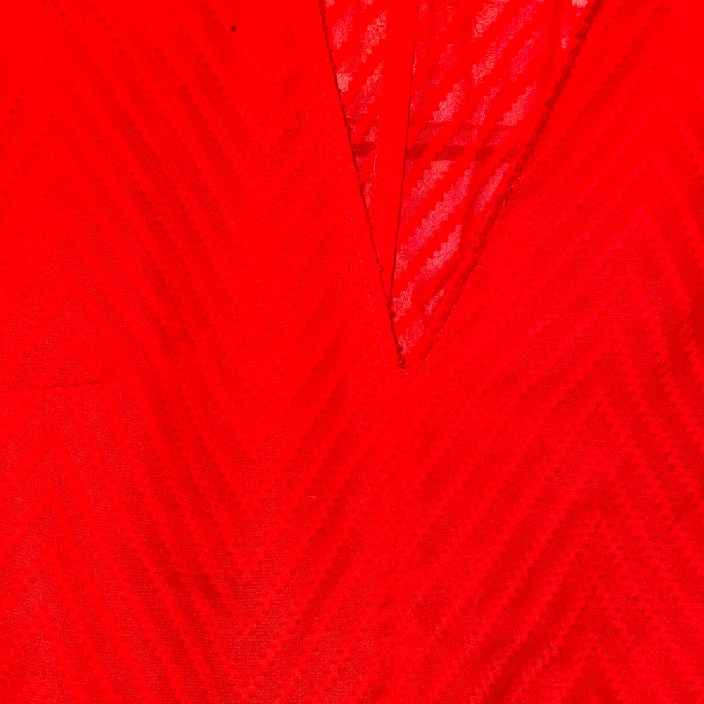 ๐ H&M long sleeve maxi red dress ๐ - Picture 3 of 10